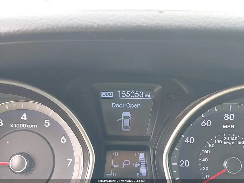 2013 HYUNDAI ELANTRA GT BASE W/BLUE