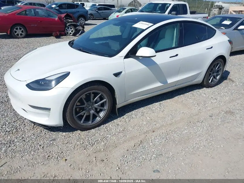 2021 TESLA MODEL 3 LONG RANGE DUAL MOTOR ALL-WHEEL DRIVE