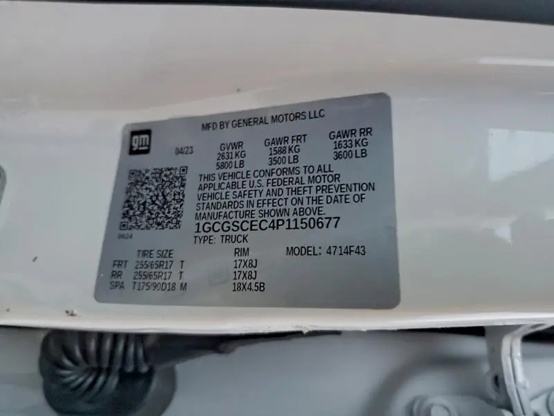 2023 CHEVROLET COLORADO LT  