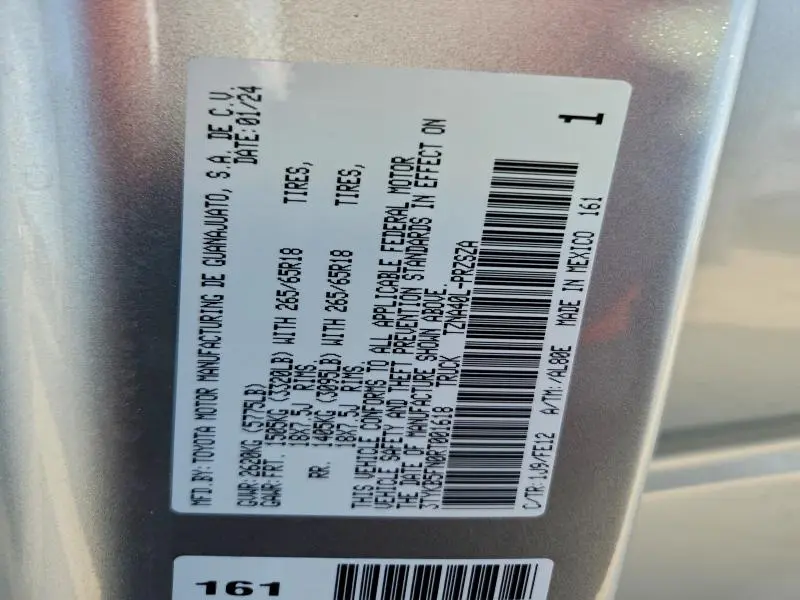 2024 TOYOTA TACOMA DOUBLE CAB  