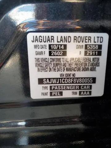 2015 JAGUAR XJ   