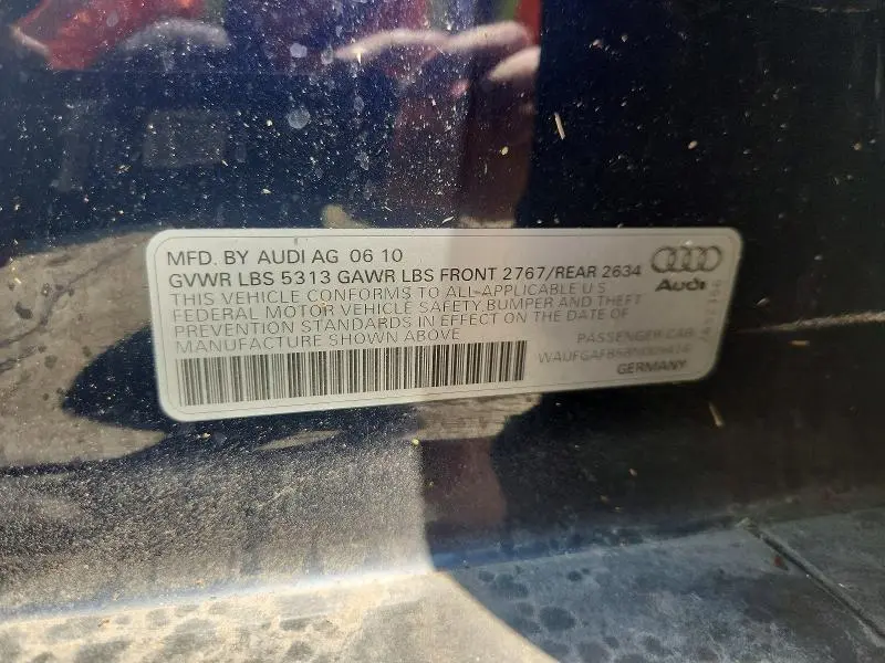 2011 AUDI A6 PREMIUM PLUS  