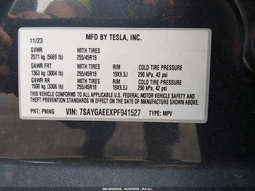 2023 TESLA MODEL Y  