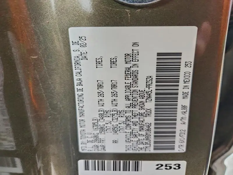 2025 TOYOTA TACOMA DOUBLE CAB  