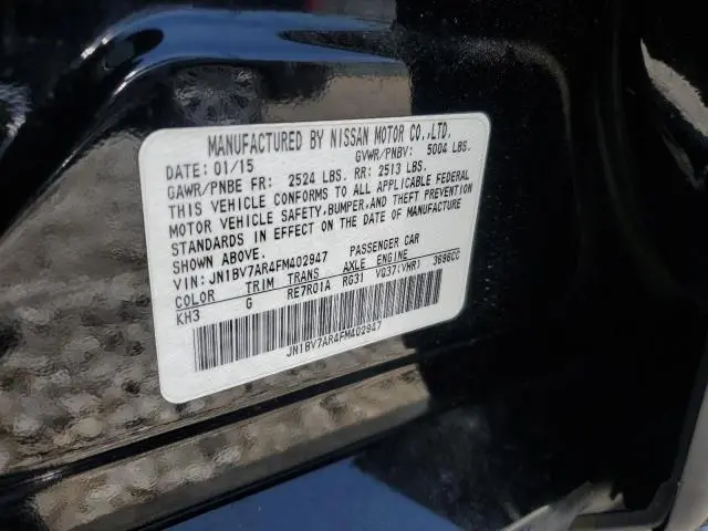 2015 INFINITI Q50 BASE  