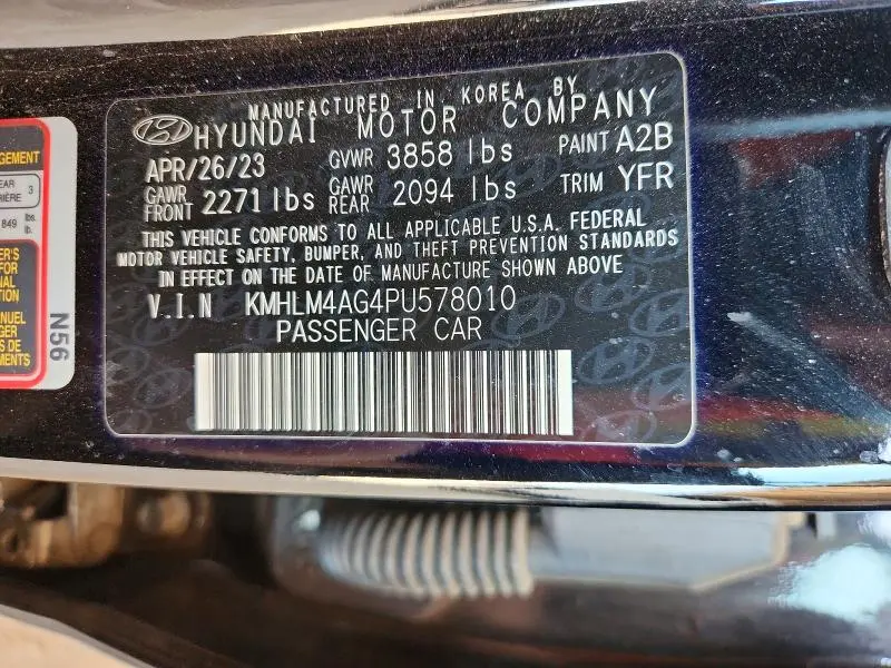 2023 HYUNDAI ELANTRA SEL  