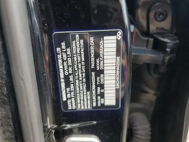2017 INFINITI QX30 BASE  