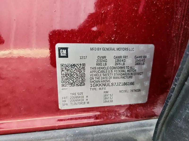 2018 GMC ACADIA SLT-1  