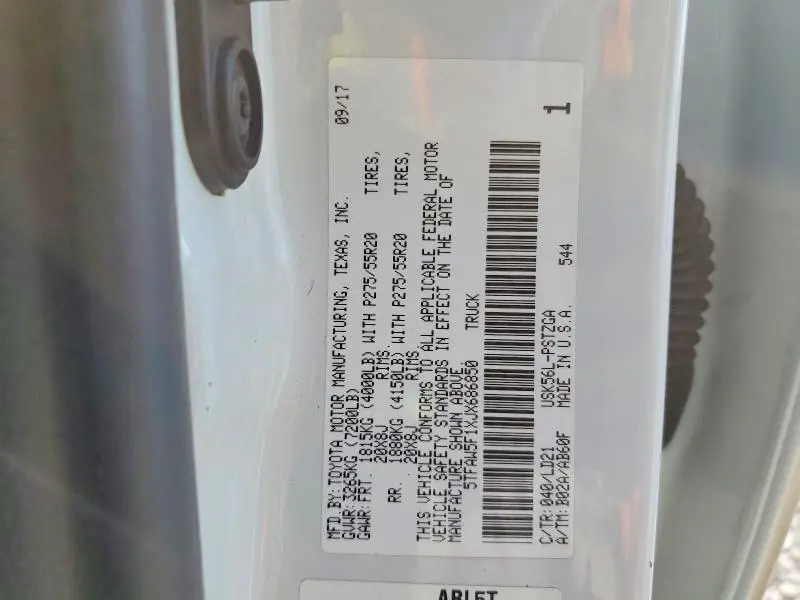 2018 TOYOTA TUNDRA 1794 EDITION  