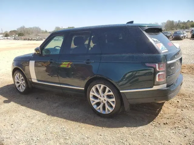 2019 LAND ROVER RANGE ROVER SUPERCHARGED