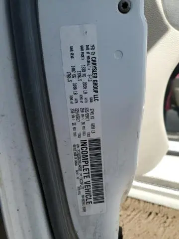 2014 DODGE GRAND CARAVAN SE  