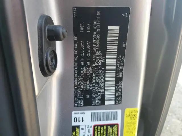 2015 TOYOTA SIENNA LE  
