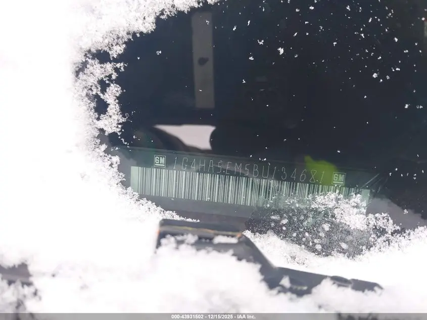 2011 BUICK LUCERNE CX