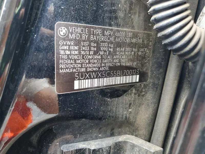 2011 BMW X3 XDRIVE28I  