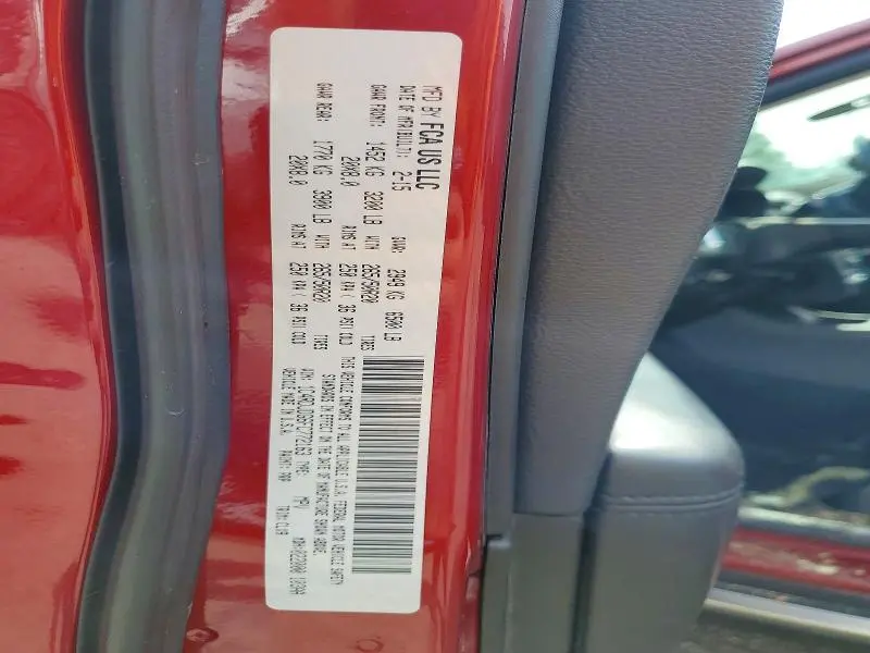 2015 DODGE DURANGO LIMITED  