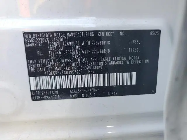 2025 TOYOTA RAV4 XSE