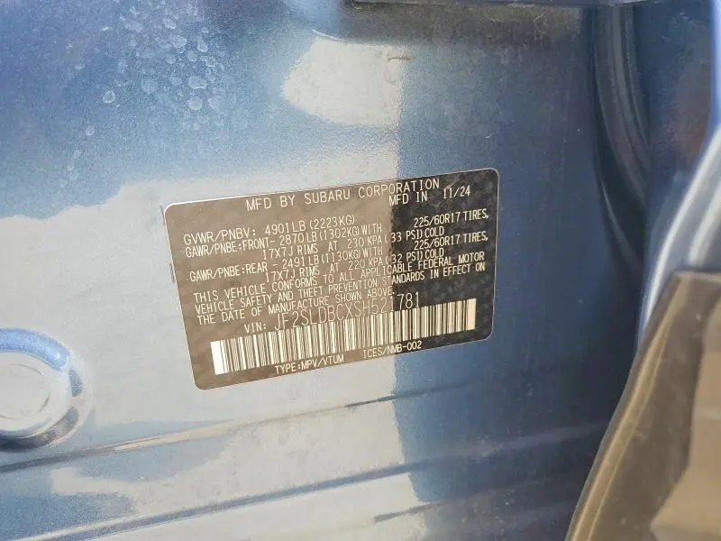 2025 SUBARU FORESTER PREMIUM  