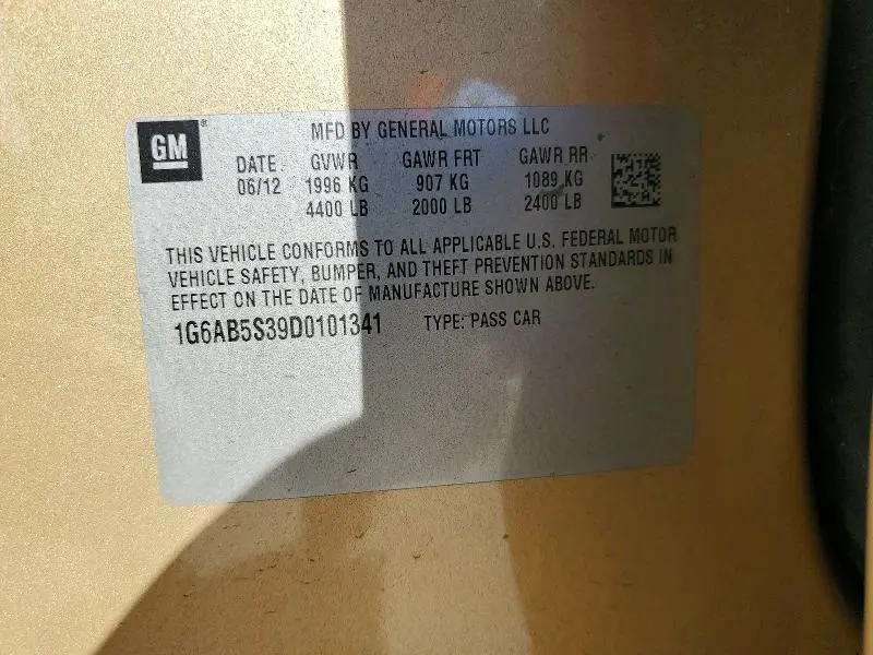 2013 CADILLAC ATS LUXURY  