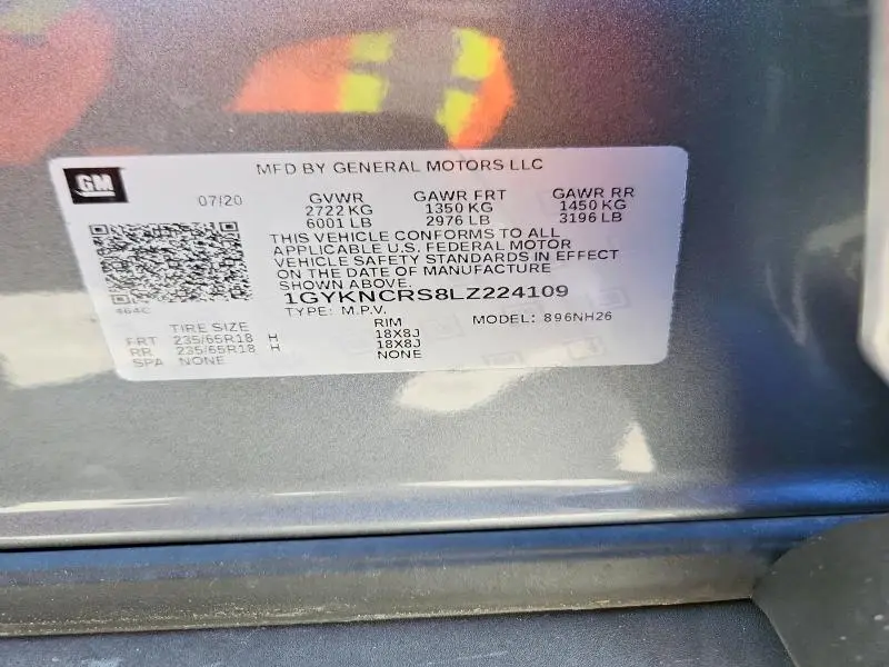 2020 CADILLAC XT5 PREMIUM LUXURY  