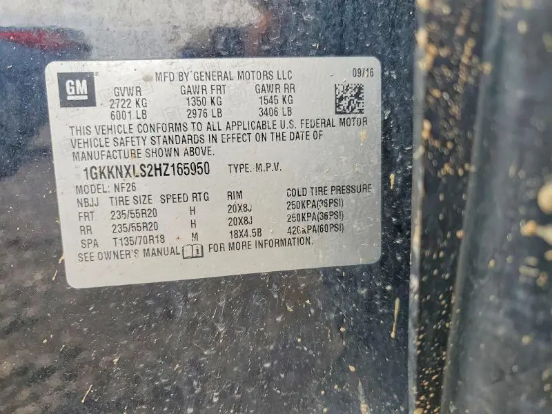 2017 GMC ACADIA DENALI  