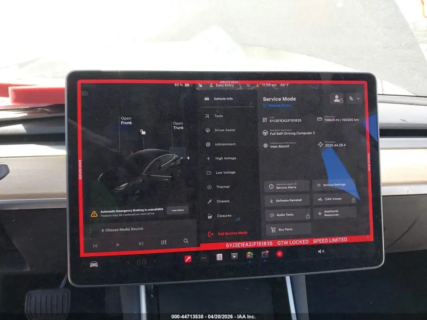 2018 TESLA MODEL 3 LONG RANGE/MID RANGE