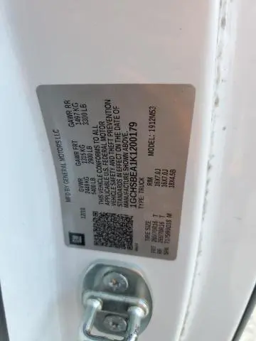 2019 CHEVROLET COLORADO   