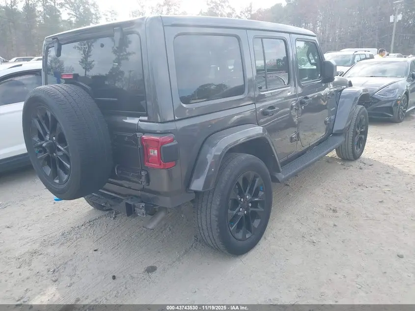 2022 JEEP WRANGLER 4XE UNLIMITED SAHARA 4X4
