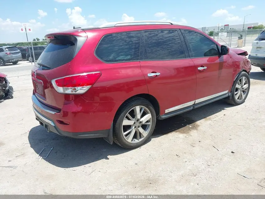 2015 NISSAN PATHFINDER PLATINUM