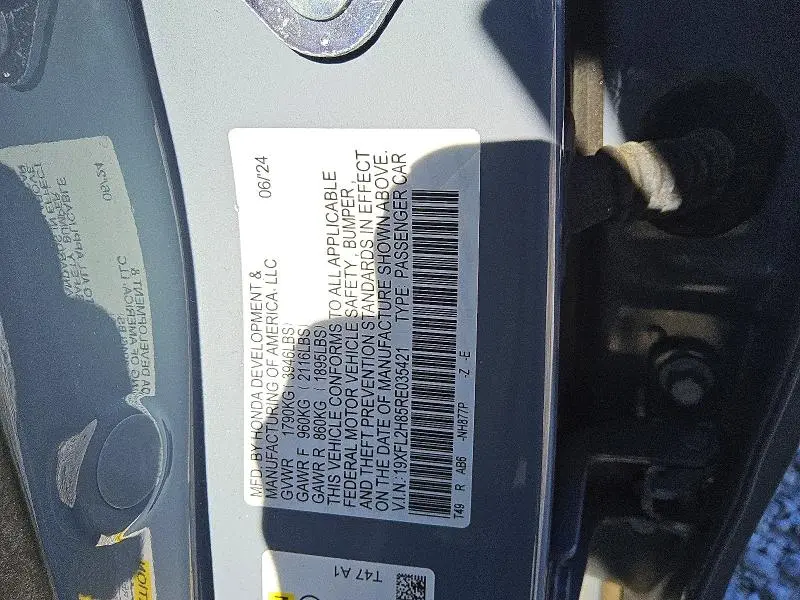 2024 HONDA CIVIC SPORT  
