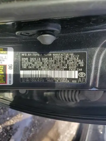 2017 TOYOTA COROLLA L  