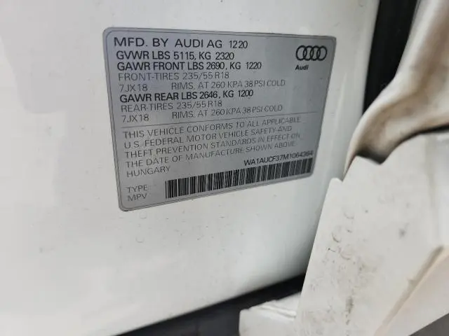 2021 AUDI Q3 PREMIUM 40  