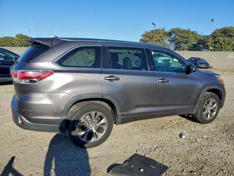 2015 TOYOTA HIGHLANDER XLE  