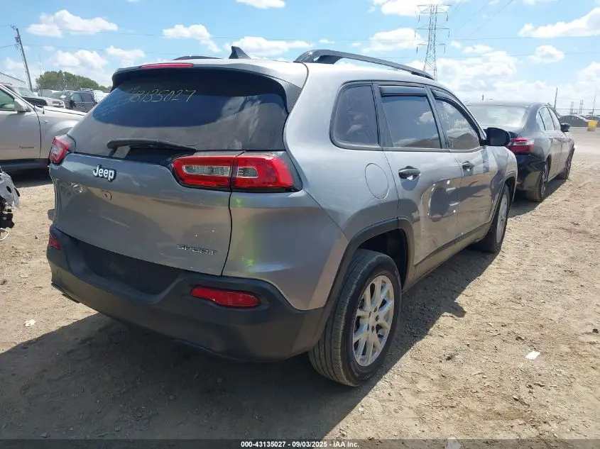 2016 JEEP CHEROKEE SPORT