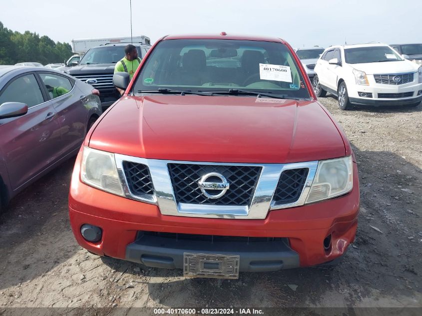 2012 NISSAN FRONTIER SV