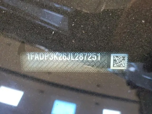 2018 FORD FOCUS SE  