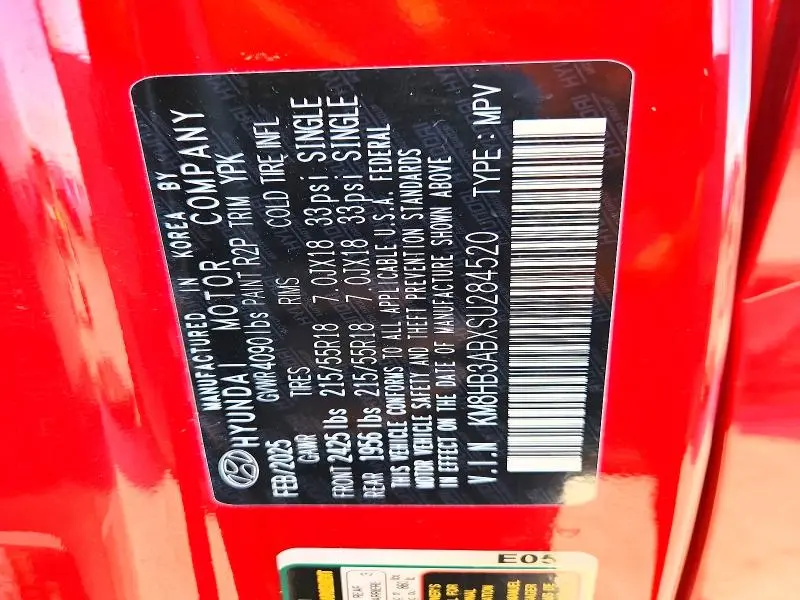 2025 HYUNDAI KONA SEL  