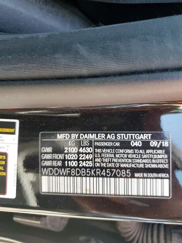 2019 MERCEDES-BENZ C 300  
