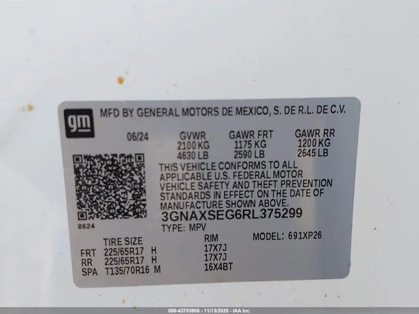 2024 CHEVROLET EQUINOX AWD LS