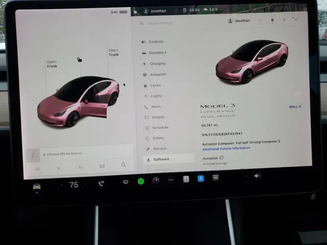 2019 TESLA MODEL 3   