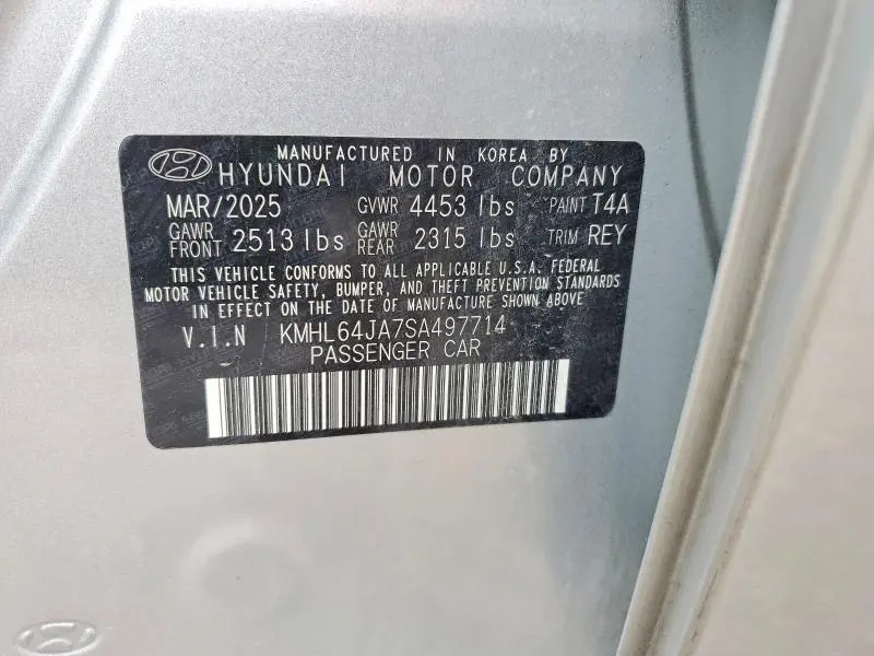 2025 HYUNDAI SONATA SEL  