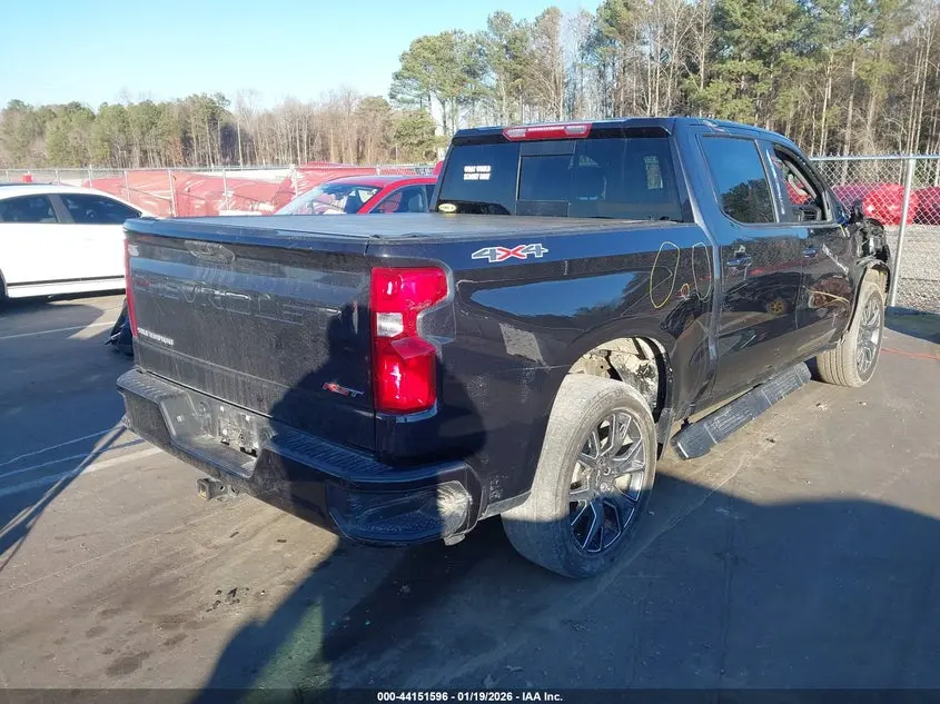 2024 CHEVROLET SILVERADO 1500 4WD  SHORT BED RST