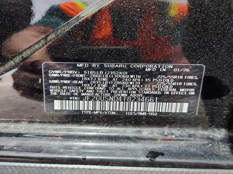 2026 SUBARU CROSSTREK LIMITED  