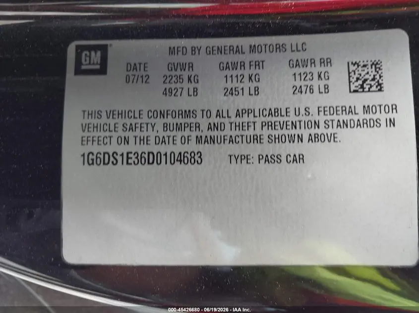 2013 CADILLAC CTS PREMIUM