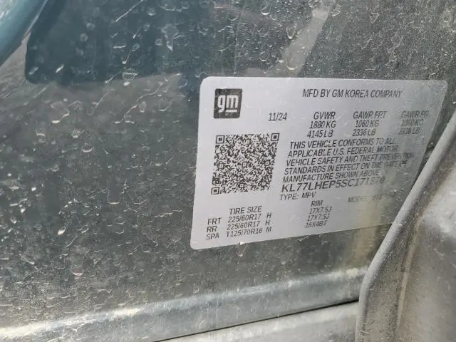 2025 CHEVROLET TRAX 1LT  