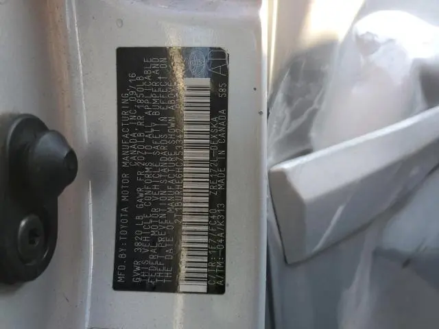 2017 TOYOTA COROLLA L  