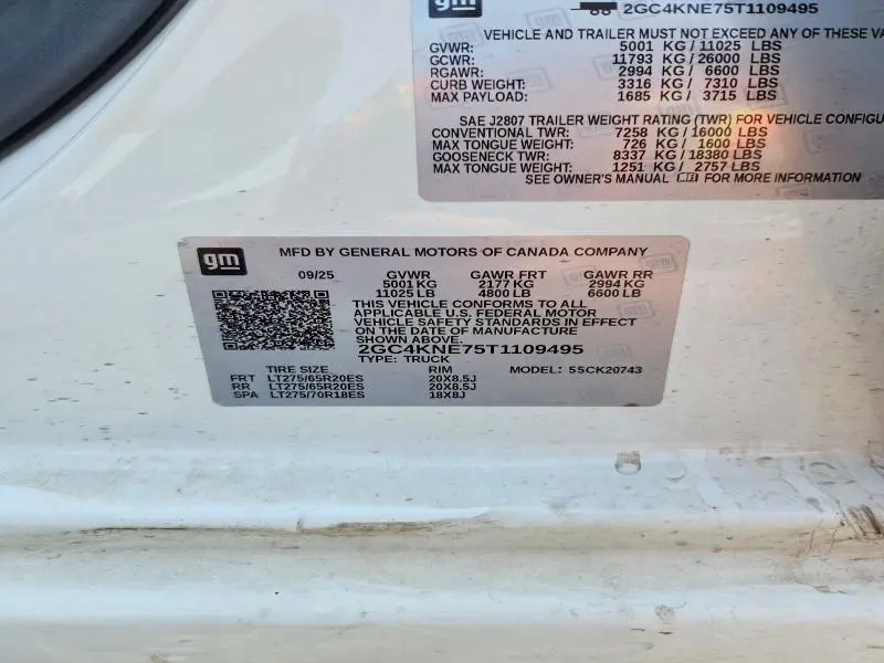 2026 CHEVROLET SILVERADO K2500 HEAVY DUTY LT  