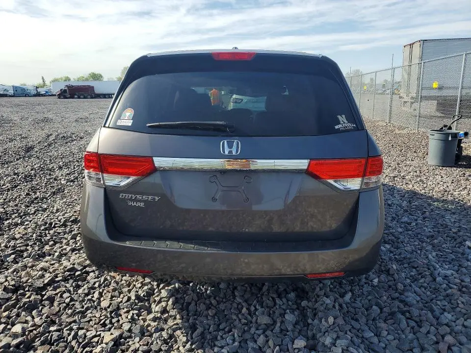 2017 HONDA ODYSSEY EXL  