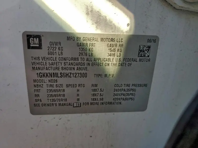 2017 GMC ACADIA SLT-1  