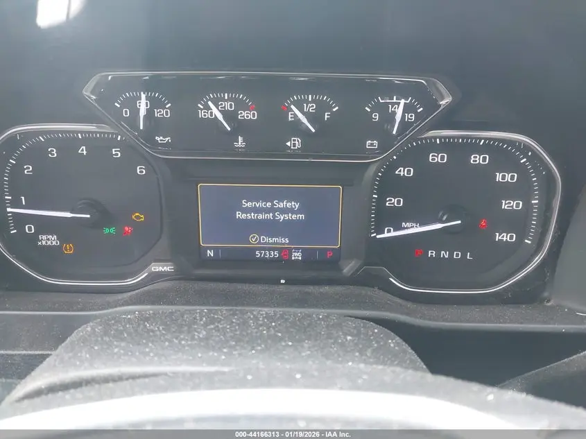 2022 GMC SIERRA 1500 LIMITED 4WD  STANDARD BOX ELEVATION