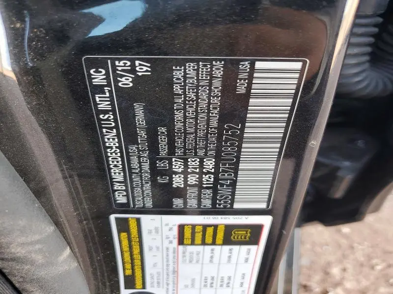 2015 MERCEDES-BENZ C 300  